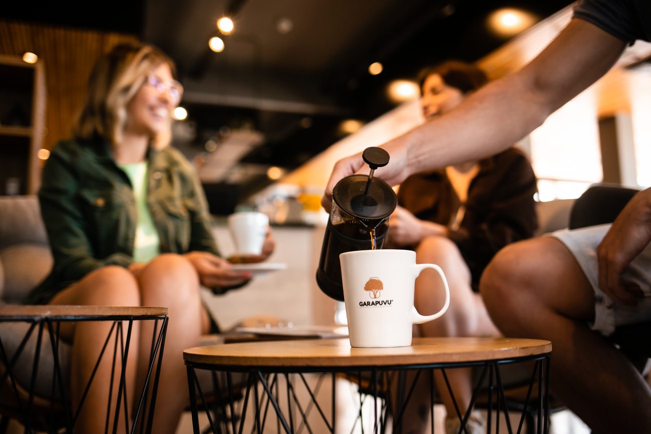 Garapuvu Caf&eacute; & Bistr&ocirc; oferece diferentes tipos de caf&eacute;s de qualidade. – Foto: Marcelo Schmoeller/ND