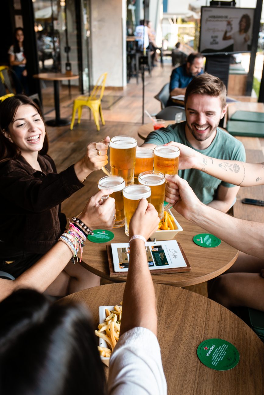 Local perfeito para um chopp com os amigos. – Foto: Marcelo Schmoeller/ND