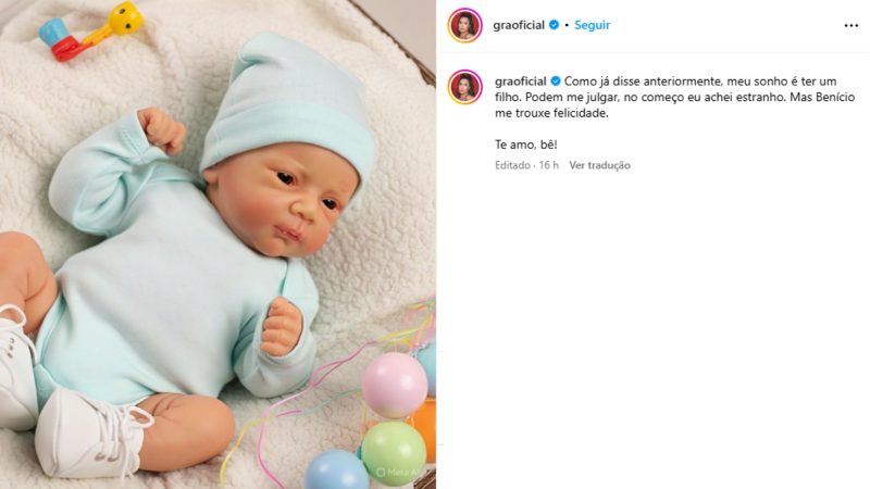Imagem da publicação de Gracyanne