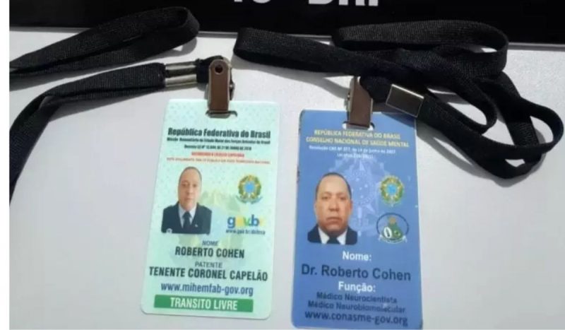 Homem é preso por suspeita de usar identidades falsas em Goiás Homem é preso por suspeita de usar identidades falsas em Goiás