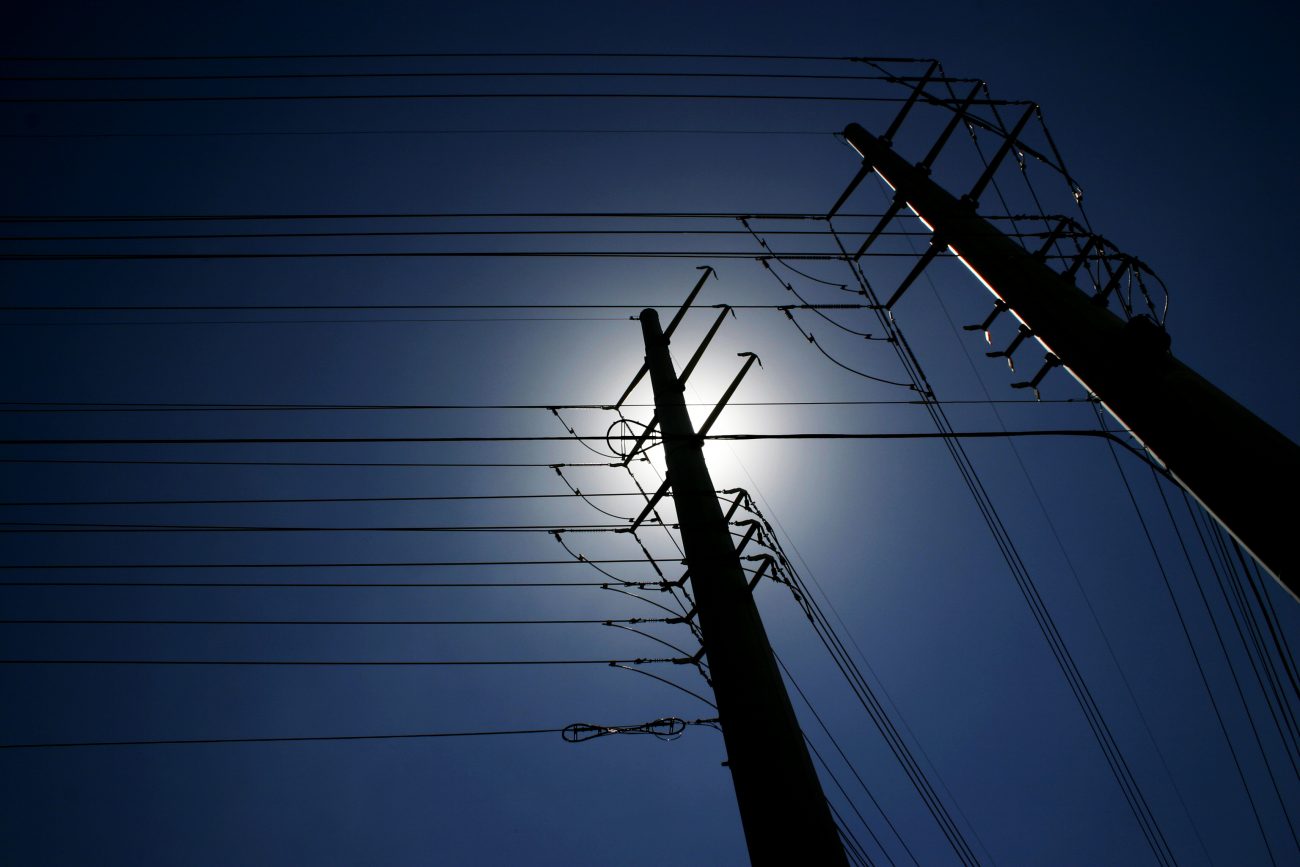 postes de luz postes de luz que seriam afetados por apagão global