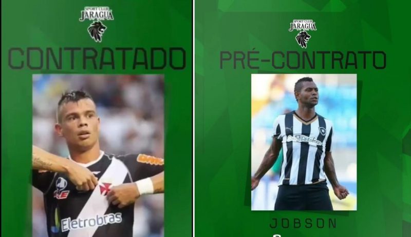 Bernardo e Jobson reforçam o Jaraguá na Série C do Catarinense