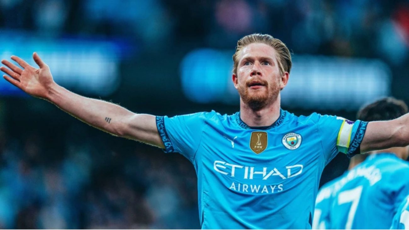 Kevin De Bruyne Kevin De Bruyne em despedida do Manchester City
