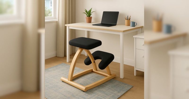 Cadeira ergonômica Cadeira ergonômica não tem apoio nas costas
