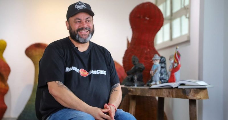 Daniel Lanches Leandro Oliveira, proprietário do Daniel Lanches