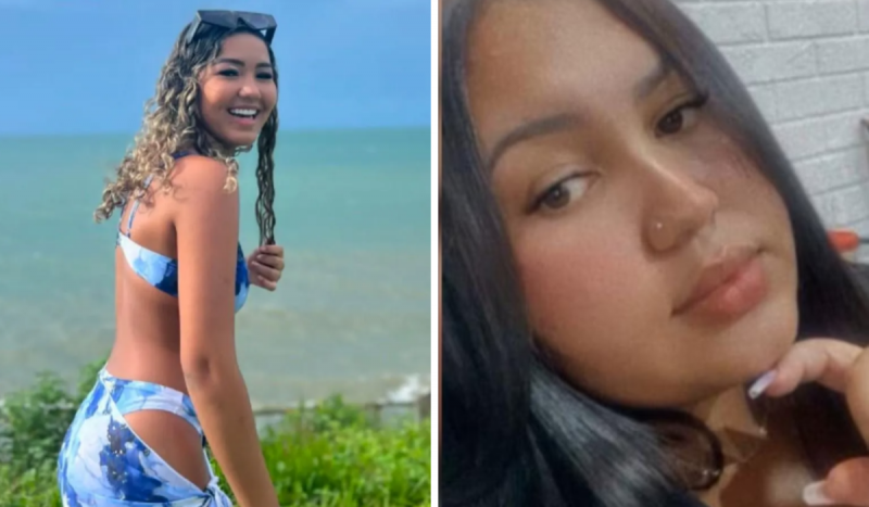 Maria Beatriz e Bianca, irmãs influenciadoras que foram assassinadas por homens que chegaram em motos aquáticas em Fortaleza, Ceará - Foto: Redes sociais/Reprodução/ND Maria Beatriz e Bianca, irmãs influenciadoras que foram assassinadas por homens que chegaram em motos aquáticas em Fortaleza, Ceará - Foto: Redes sociais/Reprodução/ND