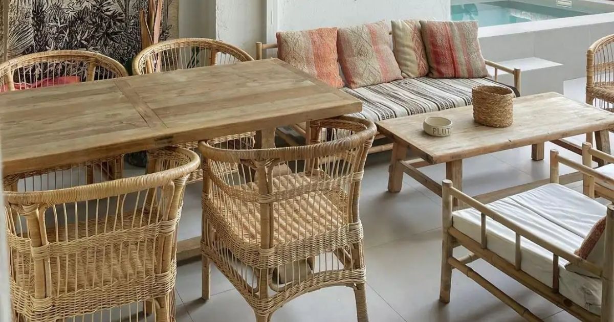 Boho procura materiais naturais