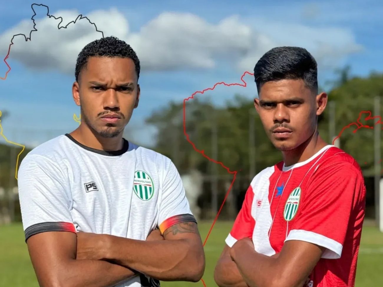 Camisetas de goleiro inspiradas na Alemanha e no Pará
