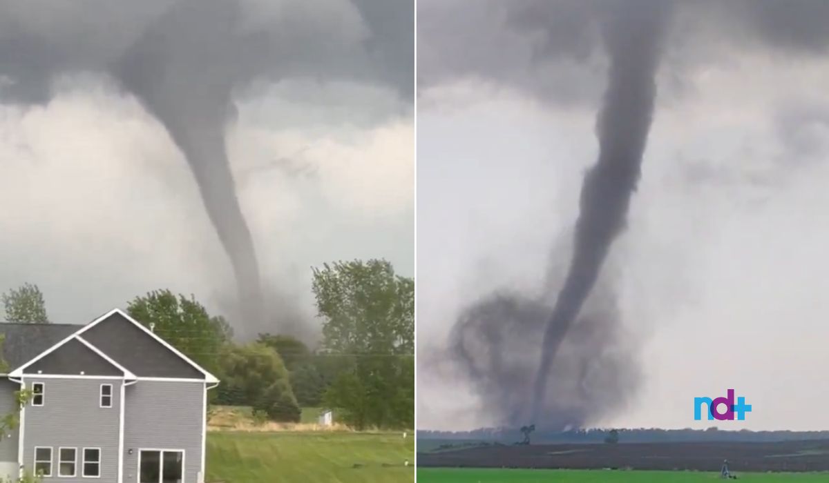 Registros do tornado nos Estados Unidos Tornado nos EUA devastou três estados na última sexta-feira (17)