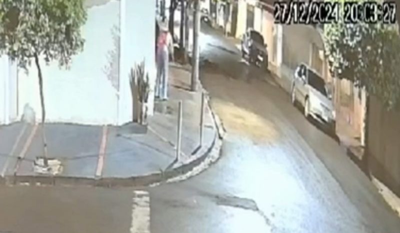 Mulher Mulher foi flagrada colocando alimento na rua para matar gatos envenenados