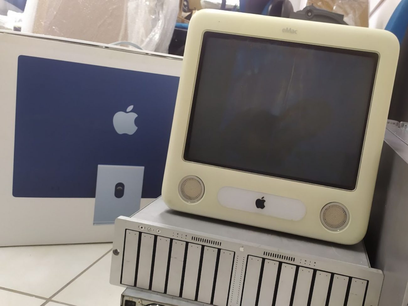 Itens antigos da Apple Itens antigos da Apple