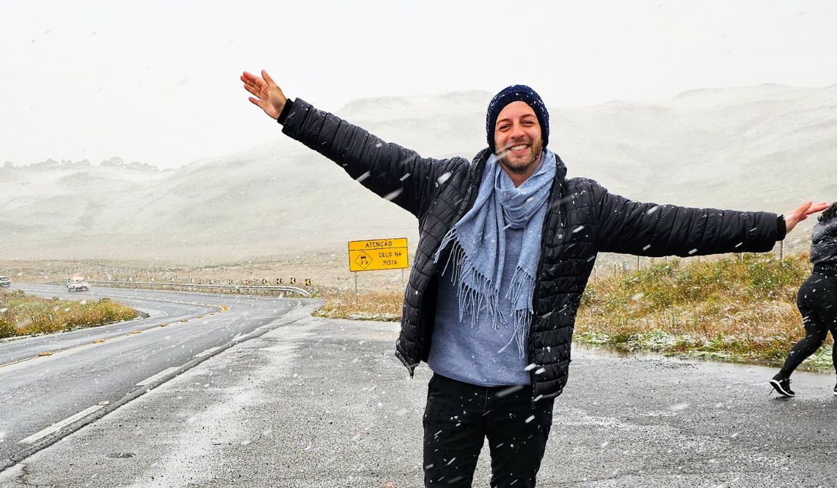 Bom Jardim da Serra teve maior acumulado de neve 