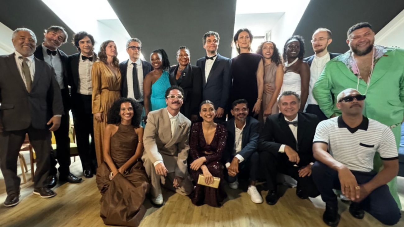 O elenco de "O Agente Secreto" em Cannes O elenco de "O Agente Secreto" em Cannes