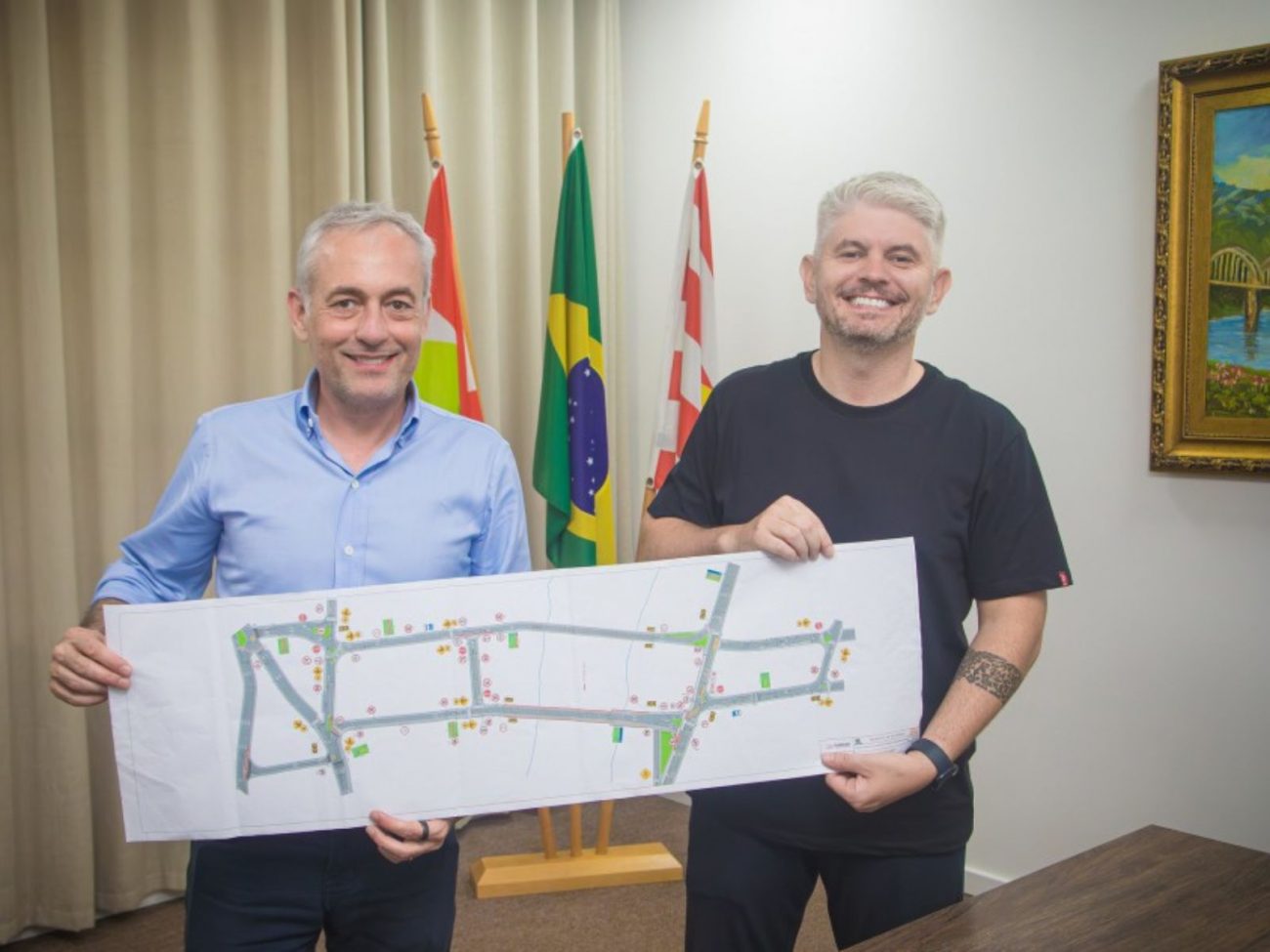 ponte de Blumenau Nova ponte de Blumenau é anunciada após 15 anos de espera