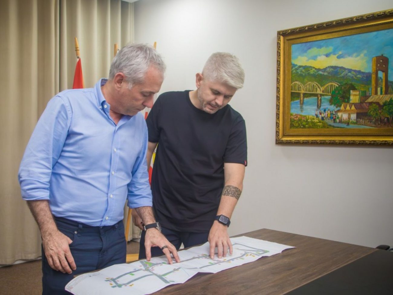Ponte de Blumenau Obras de R$ 50 milhões: Blumenau anuncia nova ponte após 15 anos de espera