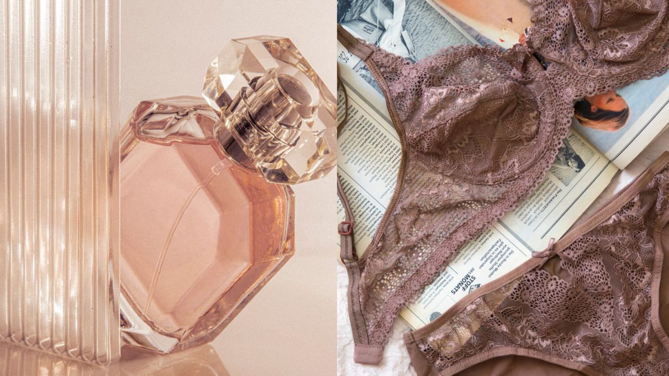 Perfume e lingerie