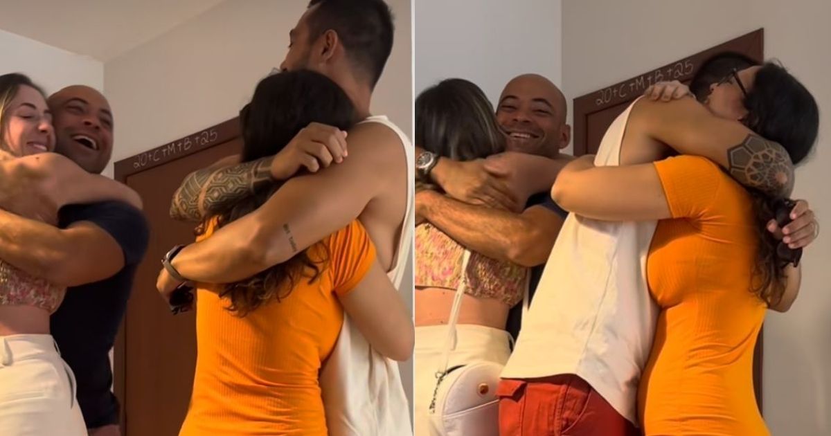 Casais descobrem gravidez ao mesmo tempo e viralizam VÍDEO: Amigas de SC descobrem gravidez ao mesmo tempo e viralizam