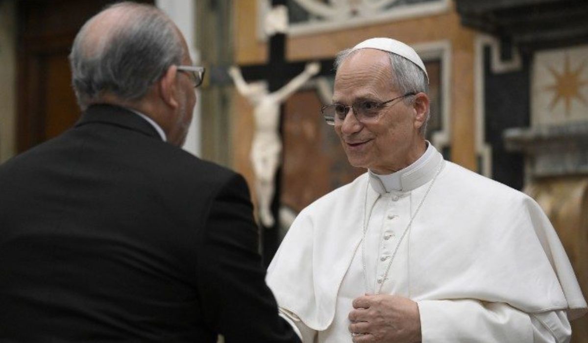 Papa Leão XIV e membro do Corpo Diplomático