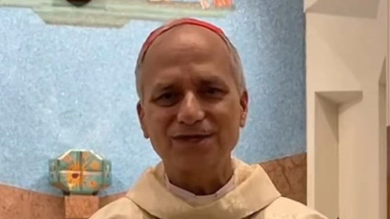 na foto aparece o papa Leão XIV mandando um recado ao Brasil após uma missa na foto aparece o papa Leão XIV mandando um recado ao Brasil após uma missa