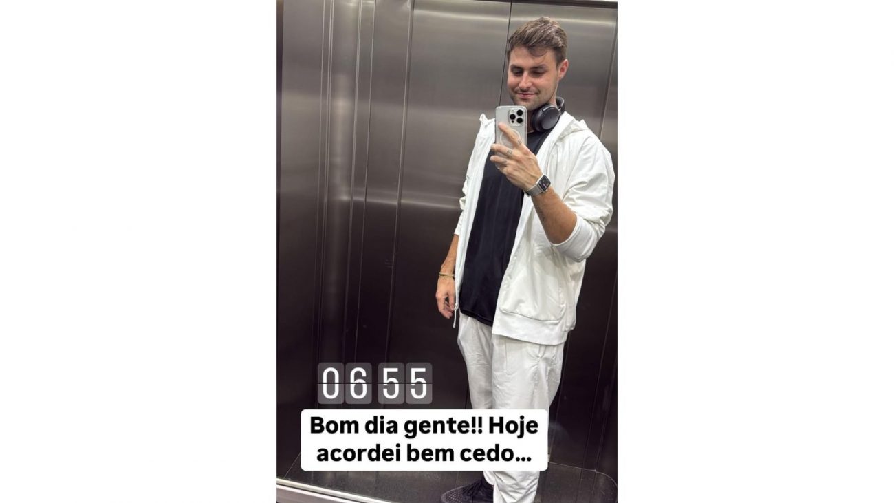 Foto mais atual de Pedro Rezende, ex-namorado de Virgínia.  - Reprodução/Redes sociais/ND