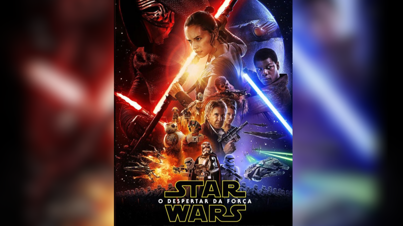 Pôster oficial de "Star Wars: O Despertar da Força" Pôster oficial de "Star Wars: O Despertar da Força"