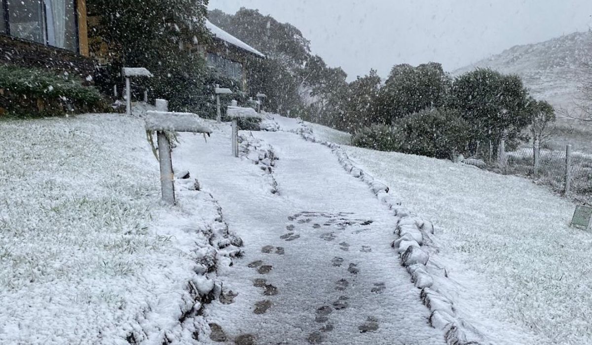 Neve em Bom Jardim da Serra