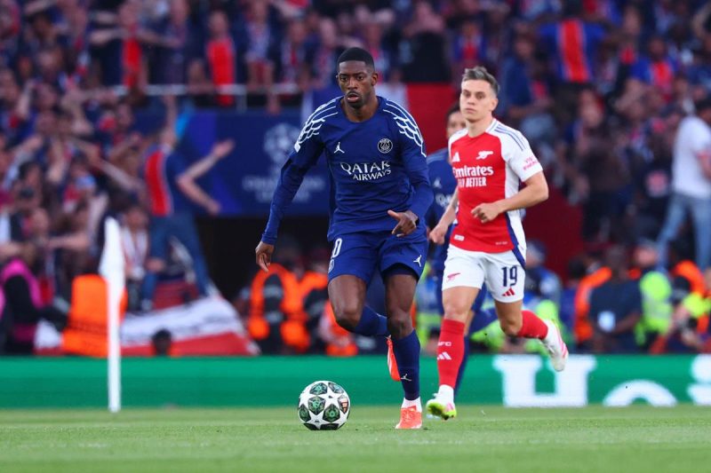 PSG x Arsenal PSG e Arsenal no jogo de ida da semifinal da Champions League