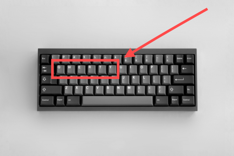 teclado QWERTY teclado QWERTY