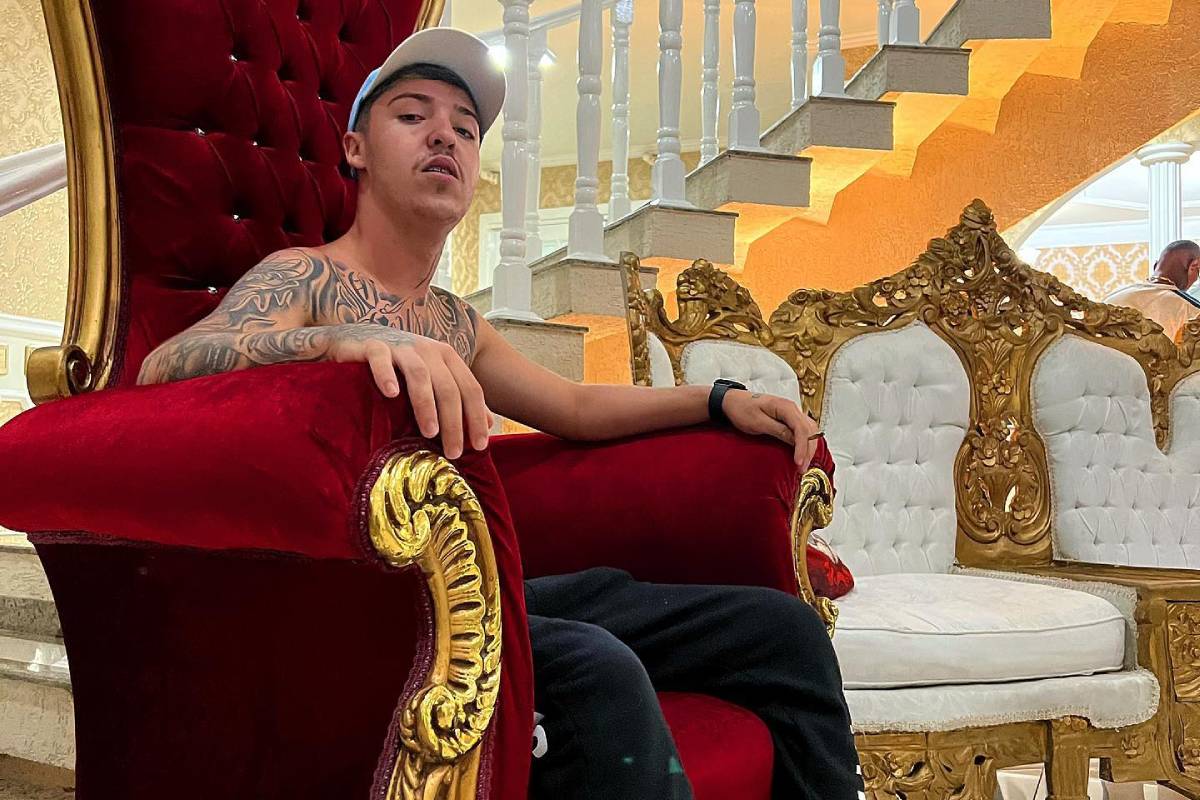 Gabriel Salvador, o Salvador da Rima, &eacute; funkeiro com sucessos como “Estilo Coyote” – Foto: Reprodu&ccedil;&atilde;o/Instagram/ND