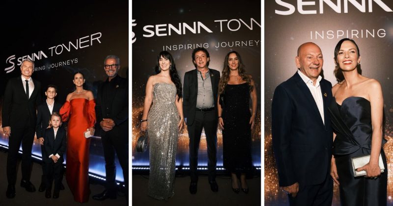 Quem são os donos do Senna Tower: imagem mostra as três famílias Quem são os donos do Senna Tower: imagem mostra as três famílias