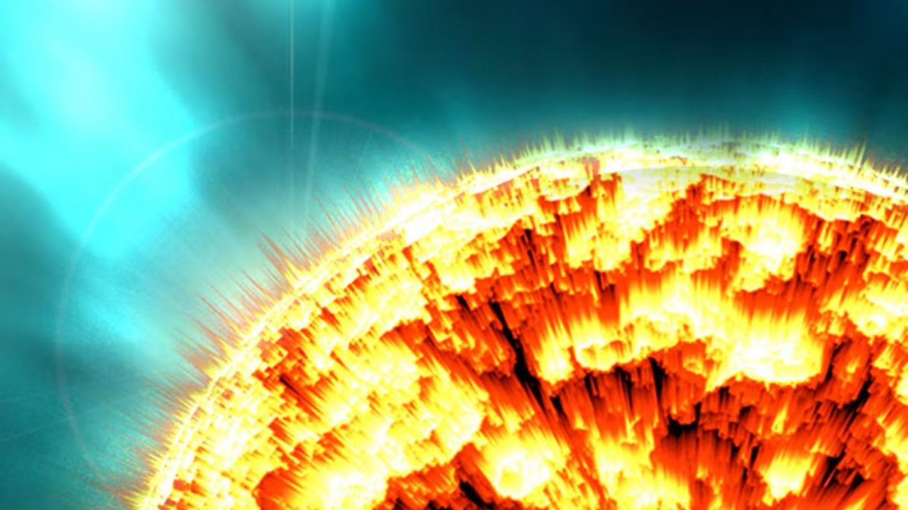 Uma tempestade solar ocorre quando o Sol emite grandes quantidades de energia na forma de erupções solares e ejeções de massa coronal. Essas explosões liberam partículas carregadas que podem atingir a Terra, interagindo com o campo magnético do planeta e causando distúrbios conhecidos como tempestades geomagnéticas. - Freepik/ND