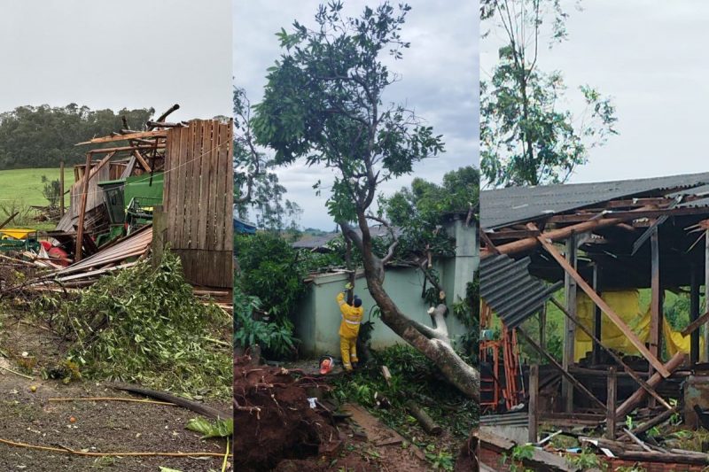 Tornado Tornado foi confirmado em Palmitos