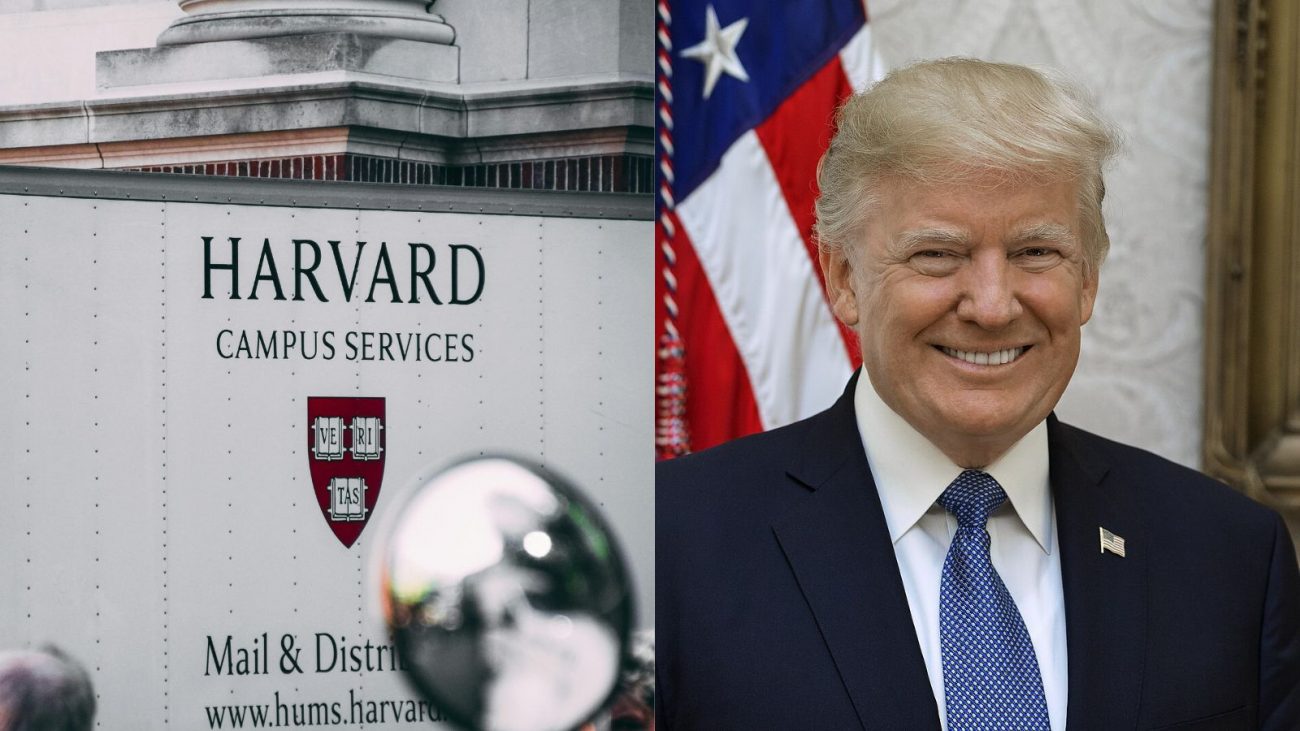 Disputa entre Trump e Harvard ganhou destaque após protestos pró-Palestina no campus em abril deste ano Disputa entre Trump e Harvard ganhou destaque após protestos pró-Palestina no campus em abril deste ano
