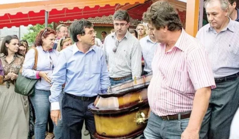 Velório de Altevir Schmitz (PSDB)