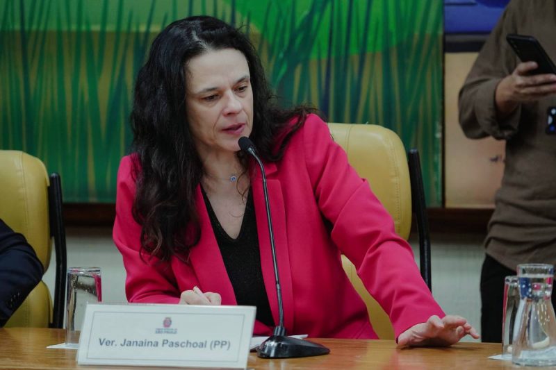 Vereadora Janaína Paschoal (PP) autora da CPI da Irís Vereadora Janaína Paschoal (PP) autora da CPI da Irís