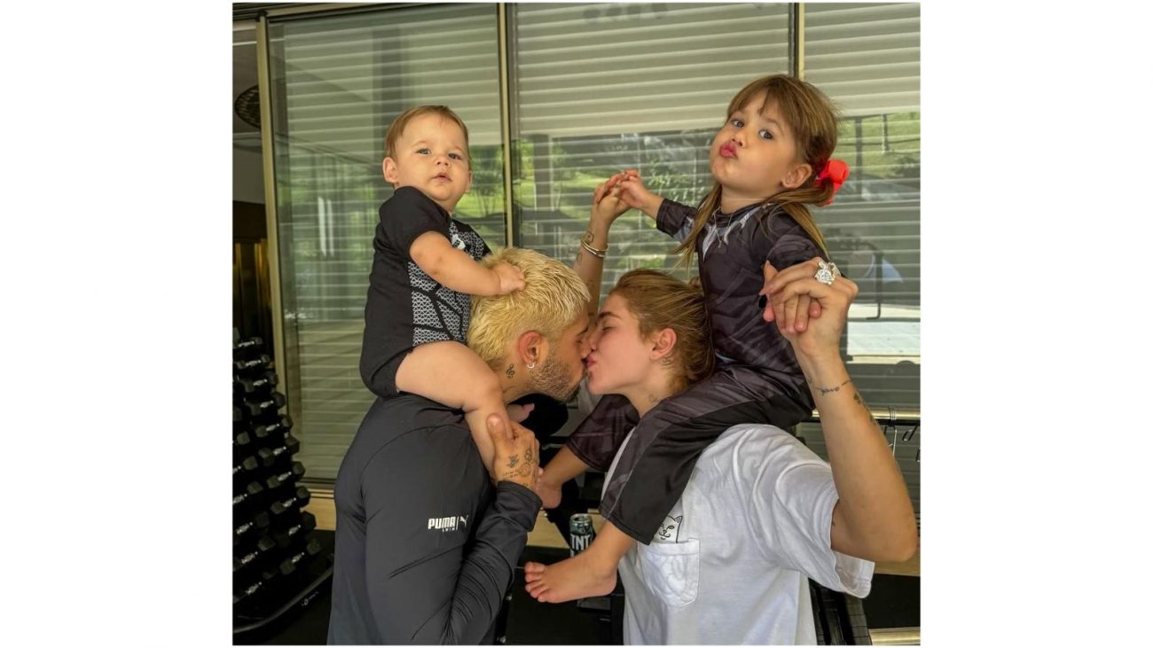 Virginia e Zé Felipe com os filhos.  - Reprodução/Redes sociais/ND