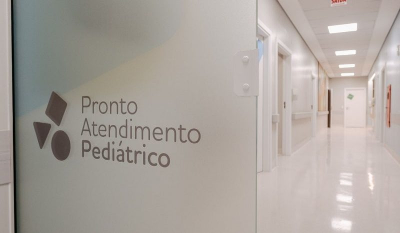 Sala de pediatria no Hospital Caridade em Florianópolis Casos de doenças respiratórias em crianças e bebês aumentam com a chegada do frio
