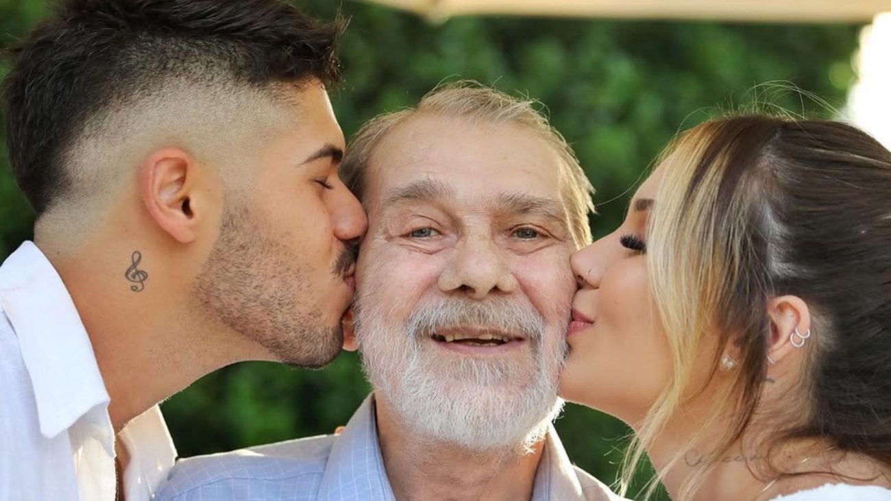 Pai de Virginia e ex-sogro de Z&eacute; Felipe, M&aacute;rio Serr&atilde;o morreu em 2021. – Foto: Reprodu&ccedil;&atilde;o/@virginia/Instagram