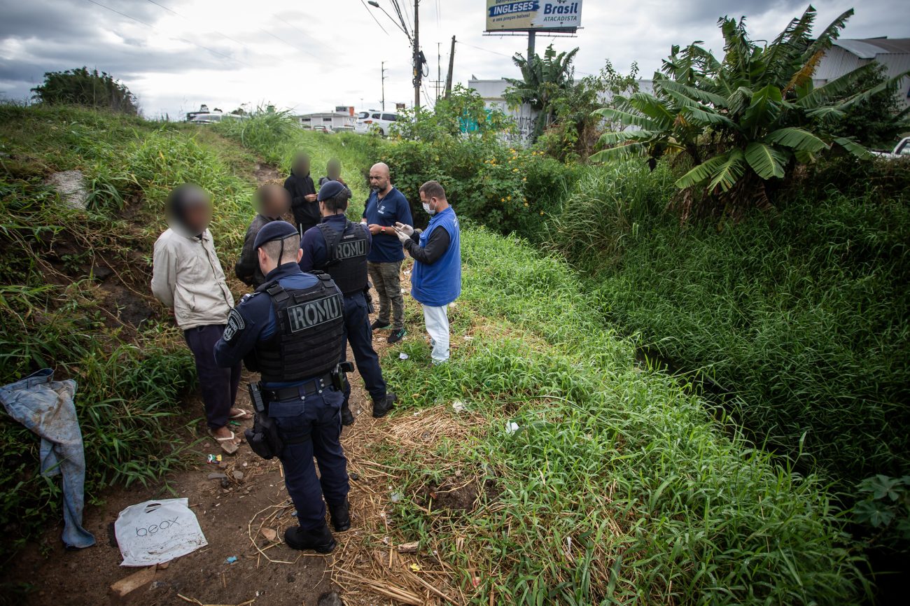 Trabalho tem sido realizado em Florianópolis - Allan Carvalho/PMF/Divulgação/ND