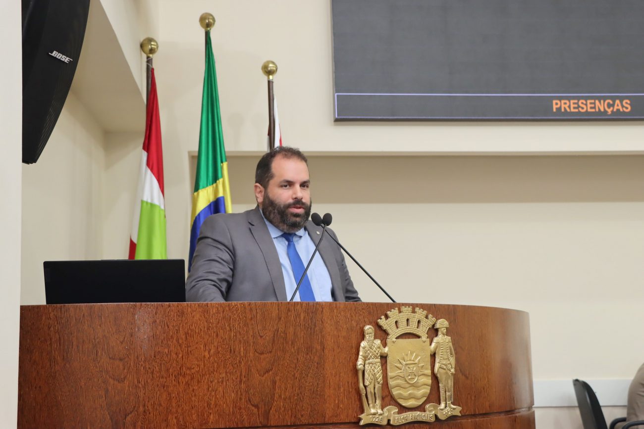 Presidente da C&acirc;mara de Florian&oacute;polis Jo&atilde;o Cobalchini – Foto: CMF/Divulga&ccedil;&atilde;o/ND