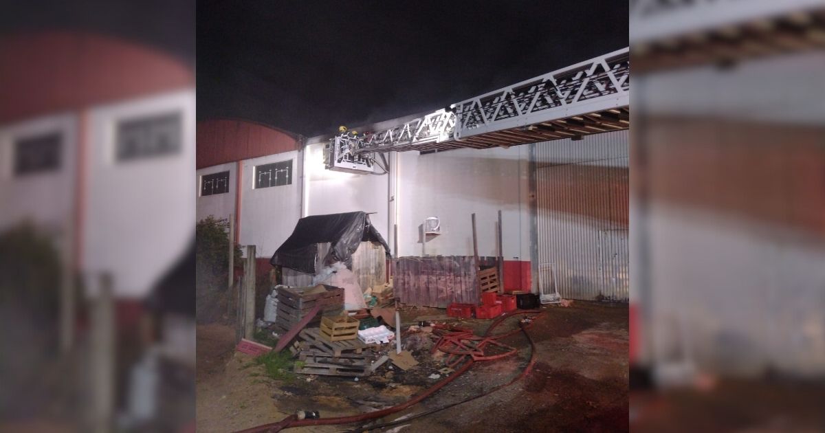 Chamas atingiram cerca de 1,5 mil m² do estabelecimento comercial