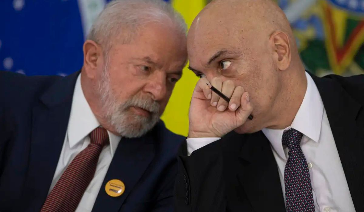 Lula e Alexandre de Moraes – Foto: Jo&eacute;dson Alves/ Ag&ecirc;ncia Brasil