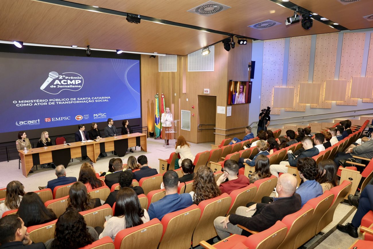 Prêmio ACMP de Jornalismo teve como tema ‘O Ministério Público como ator de transformação social’ – Foto: Cristiano Andujar/ND