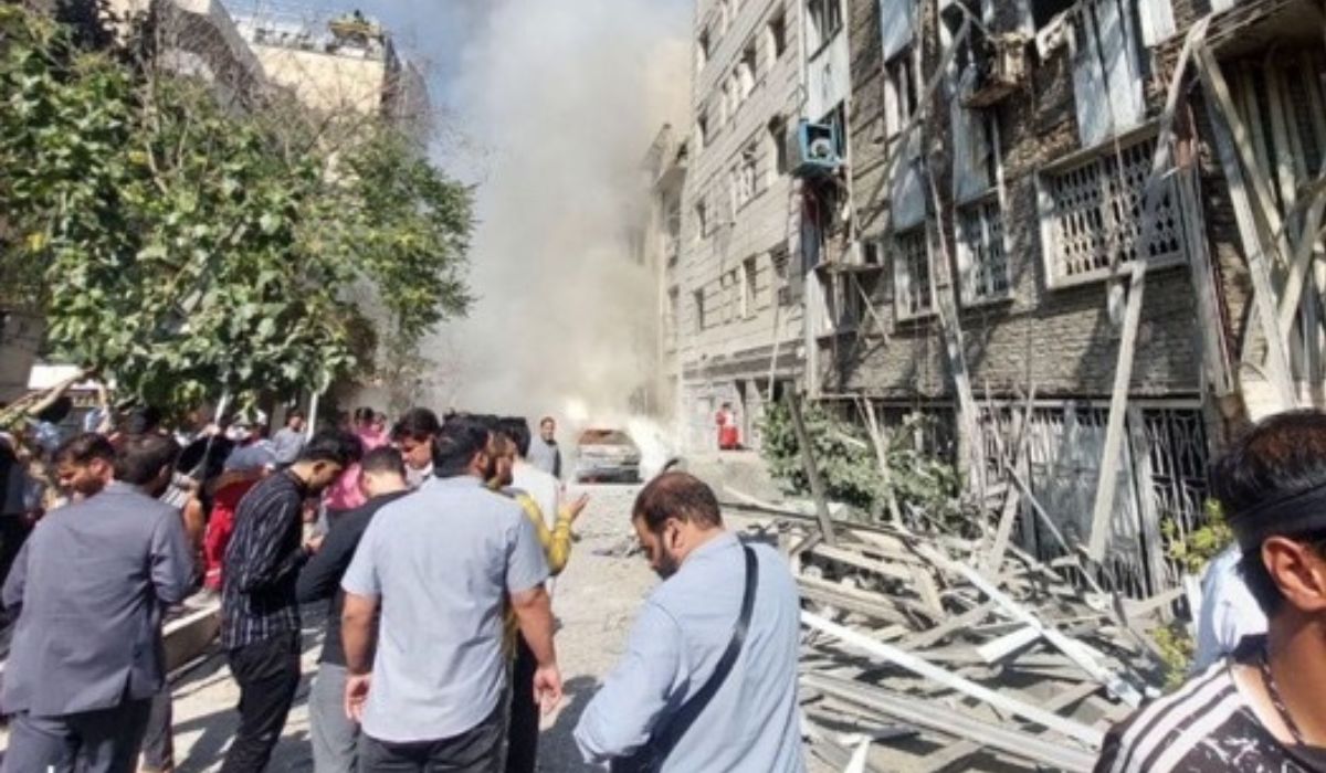 Destruição provocada pelo conflito entre Israel e Irã