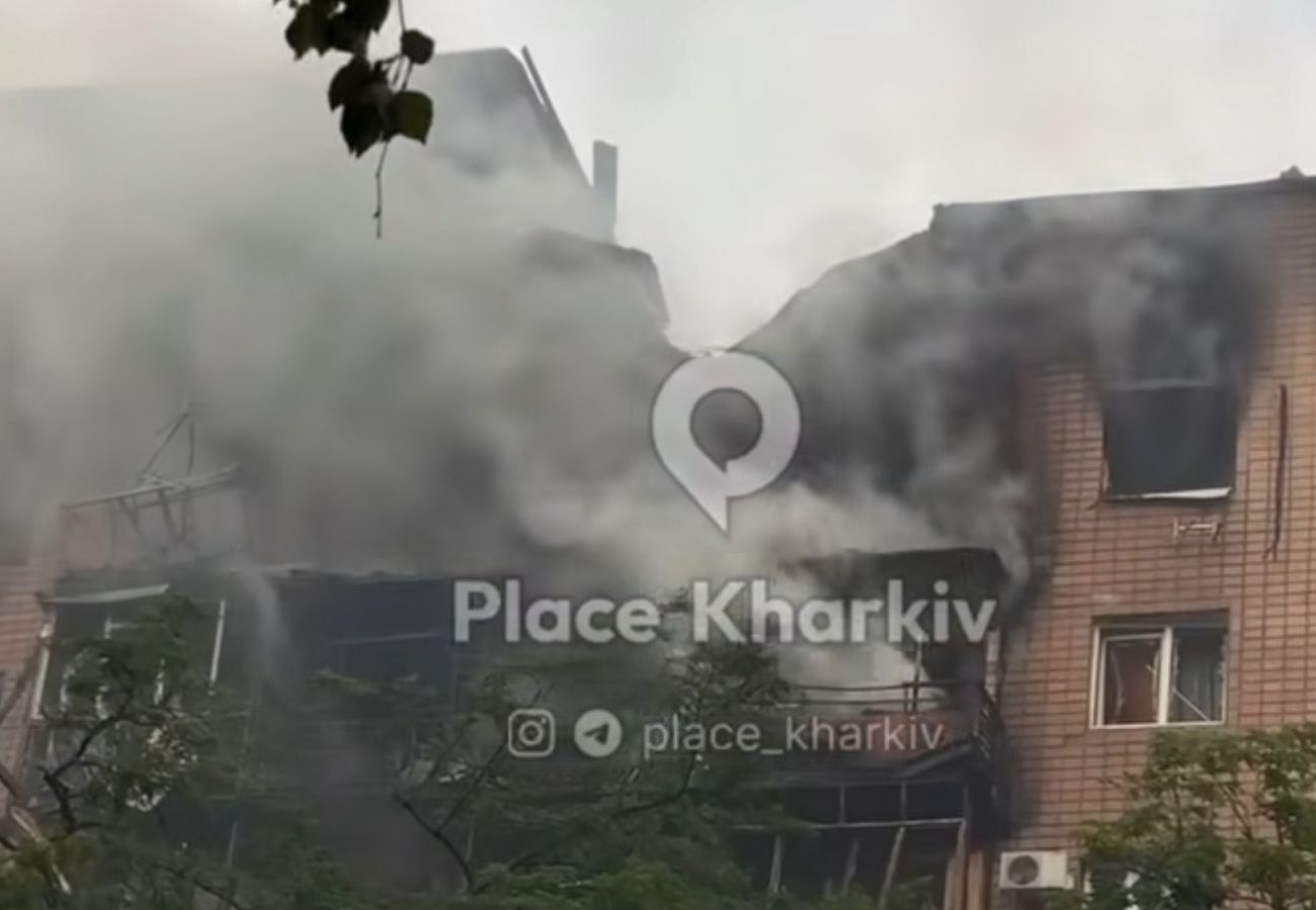 Ataque russo a Kharkiv