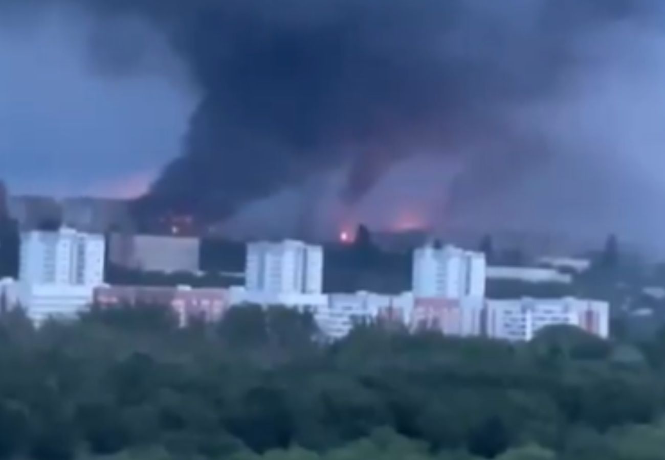 Ataque russo a Kharkiv