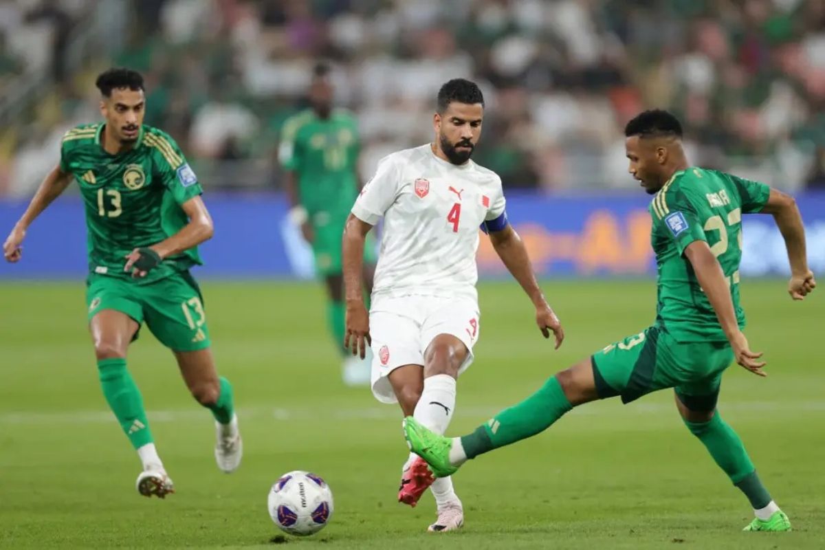 Bahrein e Arábia Saudita no empate sem gols pelas Eliminatórias da Copa 2026