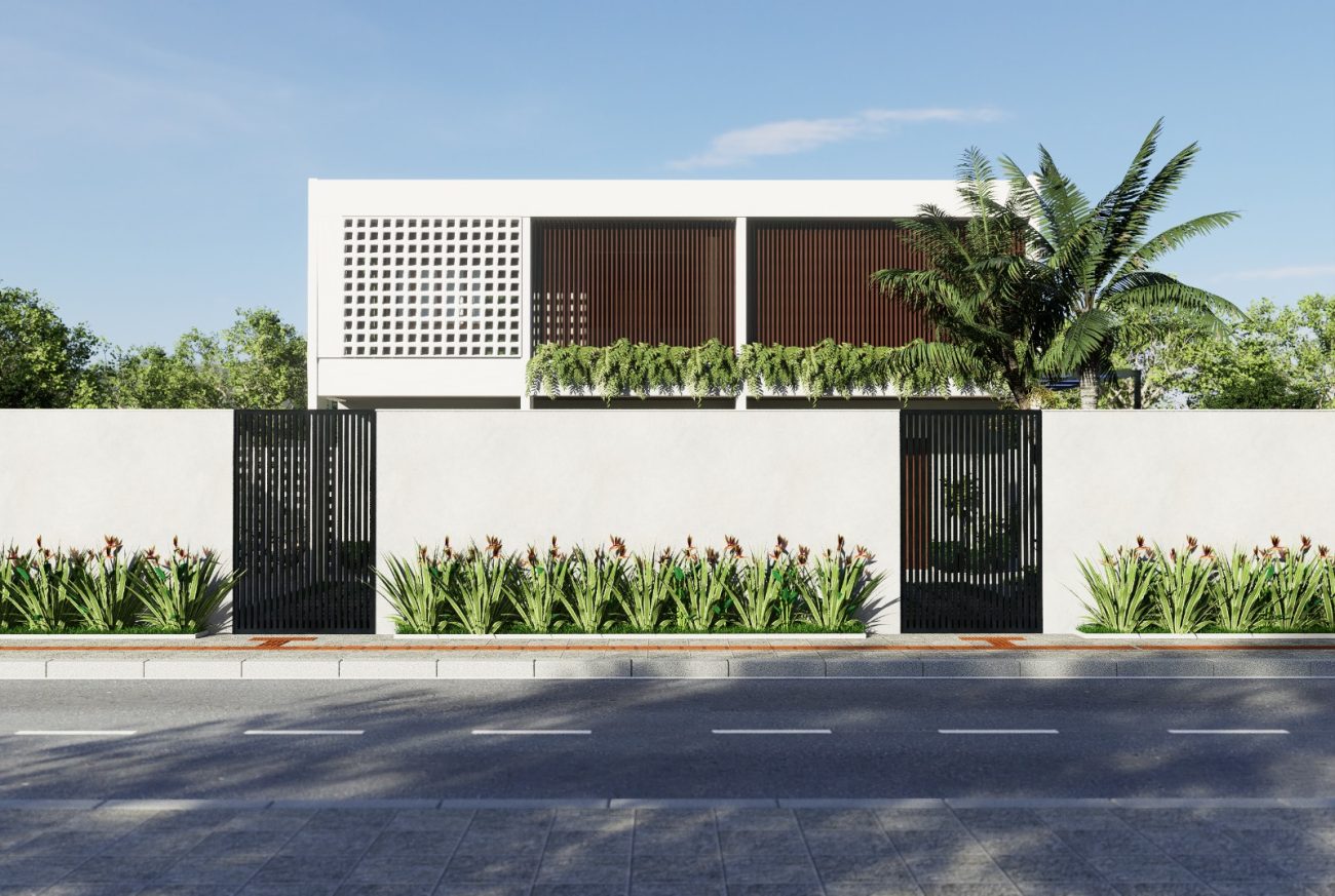 Imagem mostra projeto da fachada de hospital dia focado em saúde mental