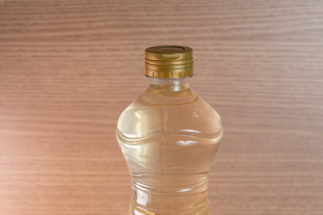 Embalagem de vinagro branco