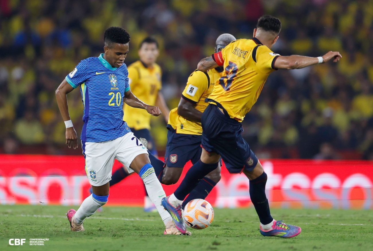 Na estreia de Ancelotti, Brasil fica no 0 a 0 diante do Equador – Foto: Rafael Ribeiro/CBF